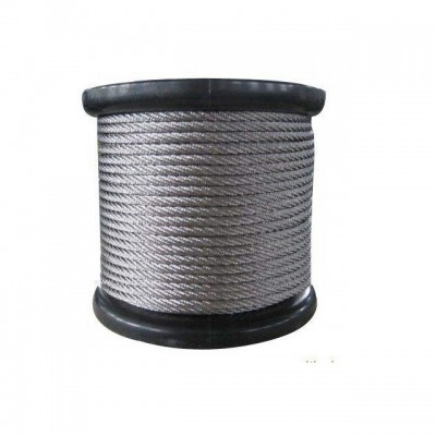 Stainless steel AISI316 7x7 0.6mm wire rope