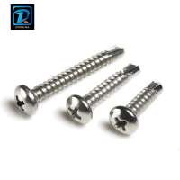 SS 410 Phillips Pan Head Self Drilling Tapping Screw ST3.9 ST4.2 ST4.8 ST5.5 ST6.3